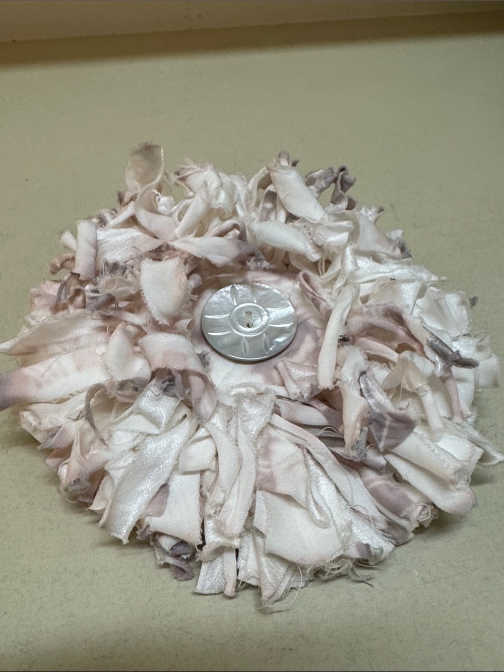 Krista Larson flower pin
